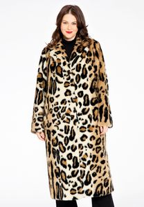 Mantel faux fur LEOPARD