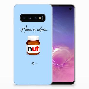 Samsung Galaxy S10 Siliconen Case Nut Home