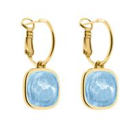 Qoss Hang Oorbellen Yinthe Hemelsblauw | Goud