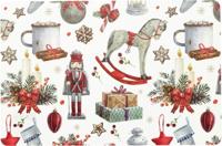 Placemat lucia 43x28 cm dessin 1 Unique Living - Unique living