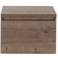 Frozen Badmeubelset 60 cm - Greeplijst in Kleur - Inclusief Wastafelbovenblad Tabacco