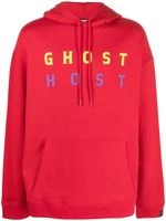 Raf Simons hoodie à imprimé Ghost Host - Rouge