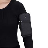 Multi-functionele universele dunne sport Arm tas telefoon tas pols Pack met oortelefoon gat voor de 6.5 Inch of hieronder Smartphones Arm grootte: 22