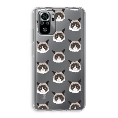It's a Purrr Case: Xiaomi Redmi Note 10S Transparant Hoesje