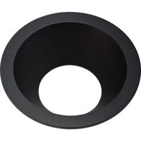 Mat Zwarte Ronde Spot Ring - Pragmi Cliron Compatibel