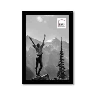 Haes Deco Kunststof Fotolijst EF1B Easy Frame Zwart 10x15 cm