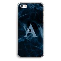 Midnight Marble: iPhone 5 / 5S / SE Transparant Hoesje