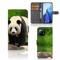 Xiaomi Mi 11 | Telefoonhoesje | Met pasjeshouder | Panda