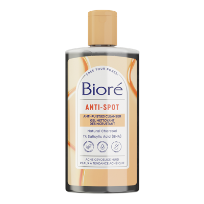 Biore Anti-Spot Natural Charcoal Cleanser