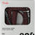 Fender Professional Cables coil cable 9 m rood tweed recht en haaks
