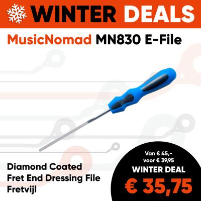MusicNomad MN830 E-File Diamond Coated Fret End Dressing File Fretvijl MusicNomad MN830 E-File Diamond Coated Fret End Dressing File Fretvijl
