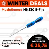 MusicNomad MN830 E-File Diamond Coated Fret End Dressing File Fretvijl