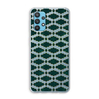 Moroccan tiles: Samsung Galaxy A32 4G Transparant Hoesje