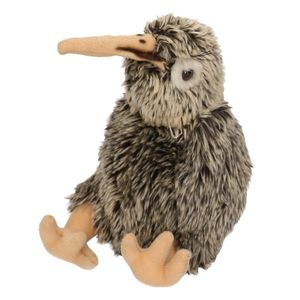 Pluche kiwi vogel knuffel 20 cm   -
