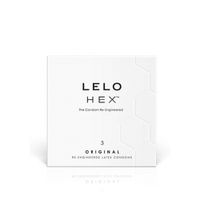 LELO - Hex Condooms Original 3 Pack - thumbnail