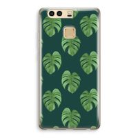 Monstera leaves: Huawei P9 Transparant Hoesje