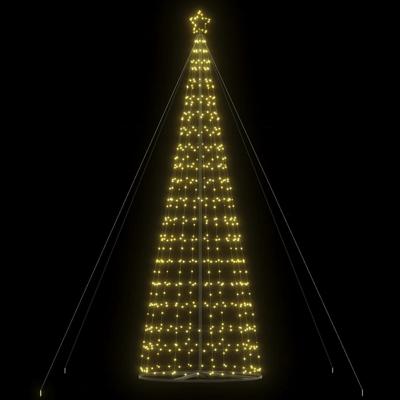 VidaXL Led-kerstboom 1534 leds warm wit 503 cm