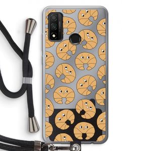 Croissant: Huawei P Smart (2020) Transparant Hoesje met koord