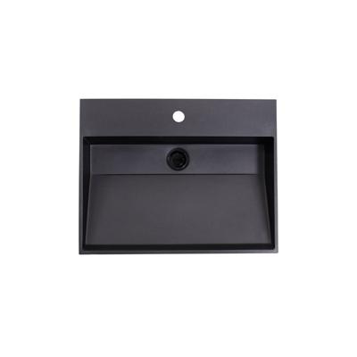 Wastafel Quartz Trend 60 cm zonder kraangaten