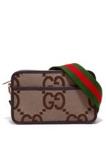 Gucci Pre-Owned sac porté épaule Jumbo GG - Marron