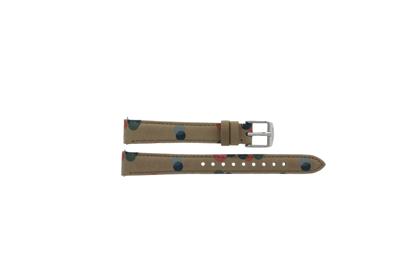 Horlogeband Fossil ES4133 Leder Beige 14mm