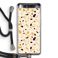 Terrazzo N°13: Samsung Galaxy A80 Transparant Hoesje met koord Terrazzo N°13: Samsung Galaxy A80 Transparant Hoesje met koord