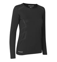 Geyser G11021 Lange Mouwen T-Shirt Naadloze Vrouwen - Zwart - 2XL