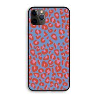 Leopard blue: iPhone 11 Pro Biologisch afbreekbaar hoesje