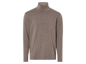 LIVERGY Heren thermoshirt (S, Taupe)