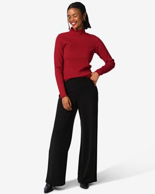 HEMA Damesbroek Wani met glitters zwart (zwart)