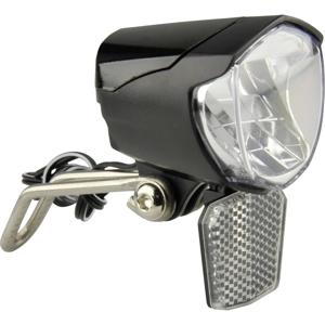 FISCHER FAHRRAD 85355 Koplamp LED werkt op de dynamo Zwart