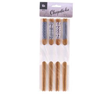 Eetstokjes Bamboe set van 8