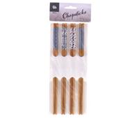 Eetstokjes Bamboe set van 8