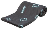 TRIXIE BARNEY FLEECE HONDENDEKEN GRIJS