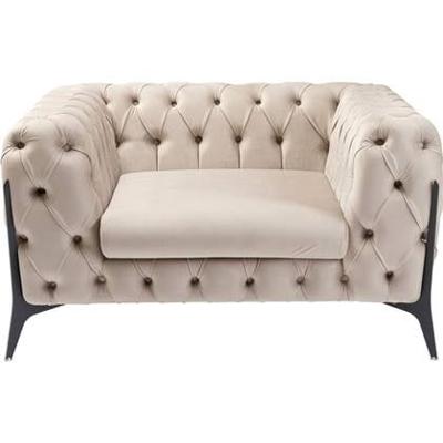 Kare Fauteuil Bellissima Velvet Taupe 120cm