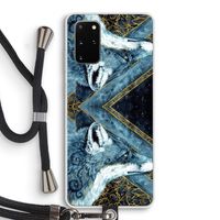 Golden Fox: Samsung Galaxy S20 Plus Transparant Hoesje met koord
