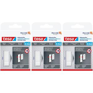 Tesa Powerstrips - 45x - plakstrips - voor behang/pleister - dubbelzijdig - tape