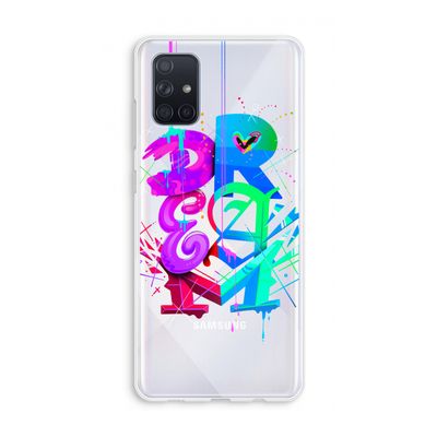 Dream: Galaxy A71 Transparant Hoesje