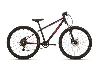 Bikefun Beast 26 inch atb fiets alu 6v schijfrem mat zwart/rood