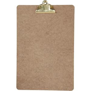 Clipboard/klembord/memobord voor documenten - hardboard - A4 formaat - met stevige klem