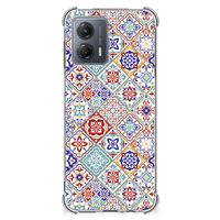 Motorola Moto G53 Anti-Shock Hoesje Tiles Color