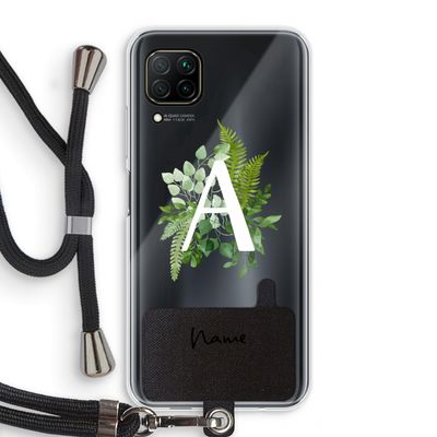 Green Brush: Huawei P40 Lite Transparant Hoesje met koord