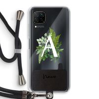 Green Brush: Huawei P40 Lite Transparant Hoesje met koord