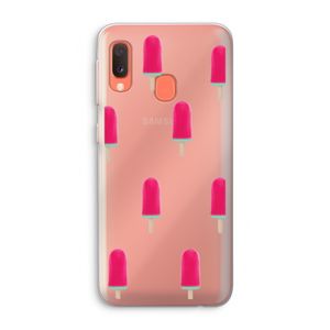 Waterijsje: Samsung Galaxy A20e Transparant Hoesje