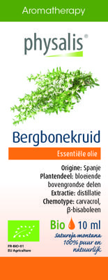 Physalis Aromatherapy Essentiële Oliën Berg-Bonenkruid Olie 10ml