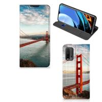 Xiaomi Poco M3 | Redmi 9T | Book Cover | Golden Gate Bridge