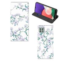 Samsung Galaxy A22 5G Uniek Smart Cover Blossom White