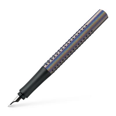 Faber Castell Vulpen Grip Glam F - zilver