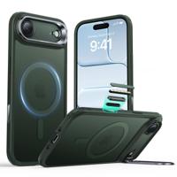 iPhone Air Classic Hybrid Magnetic Case (Camera Control, Stash Stand) - Frosted Green