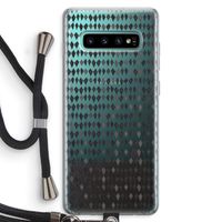 Crazy shapes: Samsung Galaxy S10 Plus Transparant Hoesje met koord